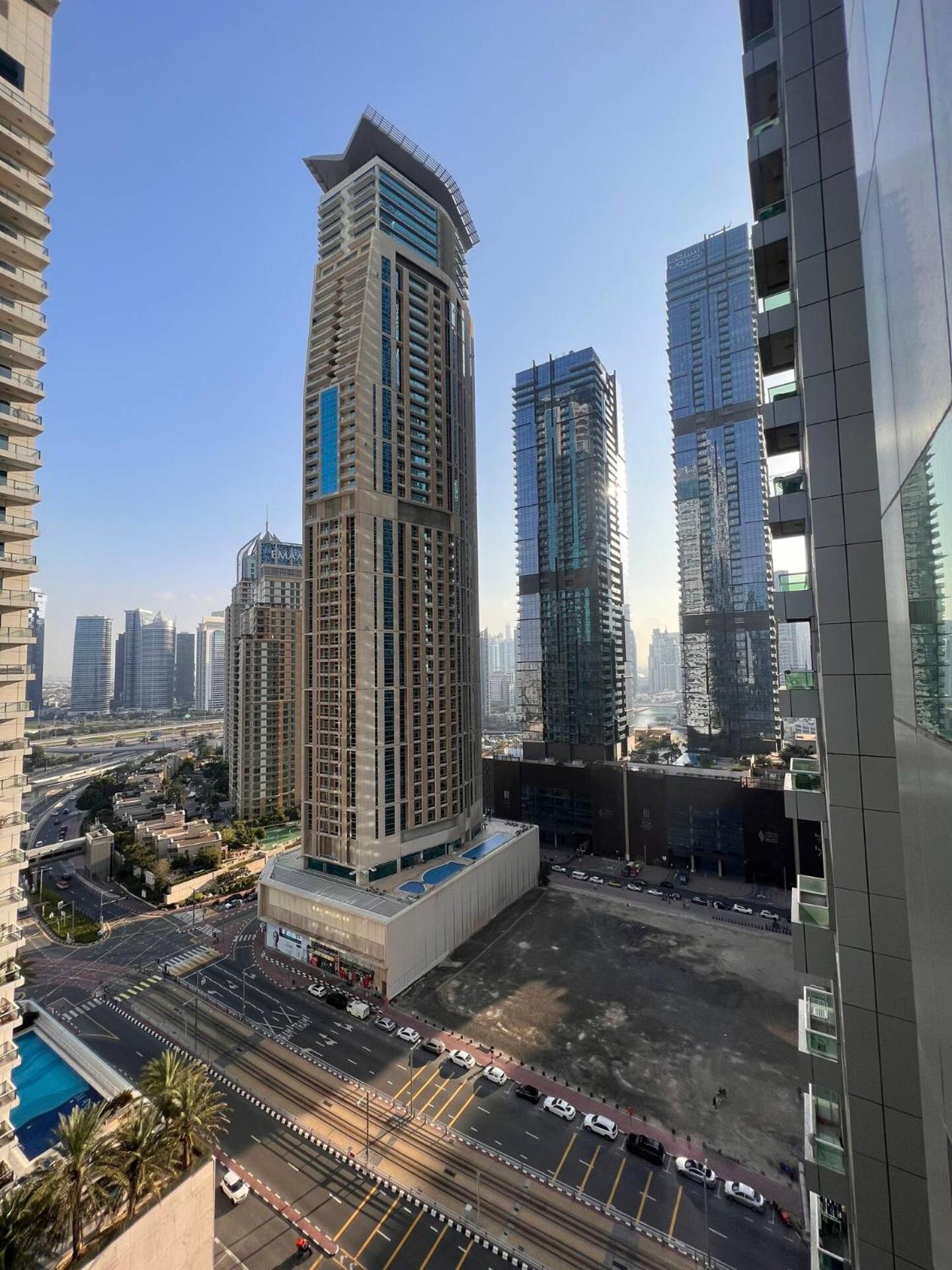 Charming Warm Suite With Amazing Views Of The City Dubai Esterno foto